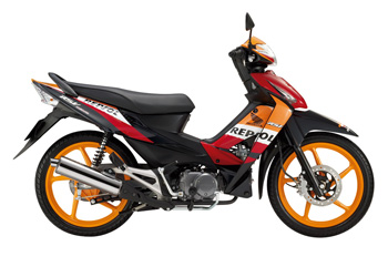 Honda wave rsv 110cc is the appropriate motorcycle for trips around Hanoi and other cities, and short trips (2 to 3 days)