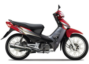 honda wave s 110cc is the appropriate motorcycle for trips around Hanoi and other cities, and short trips (2 to 3 days)